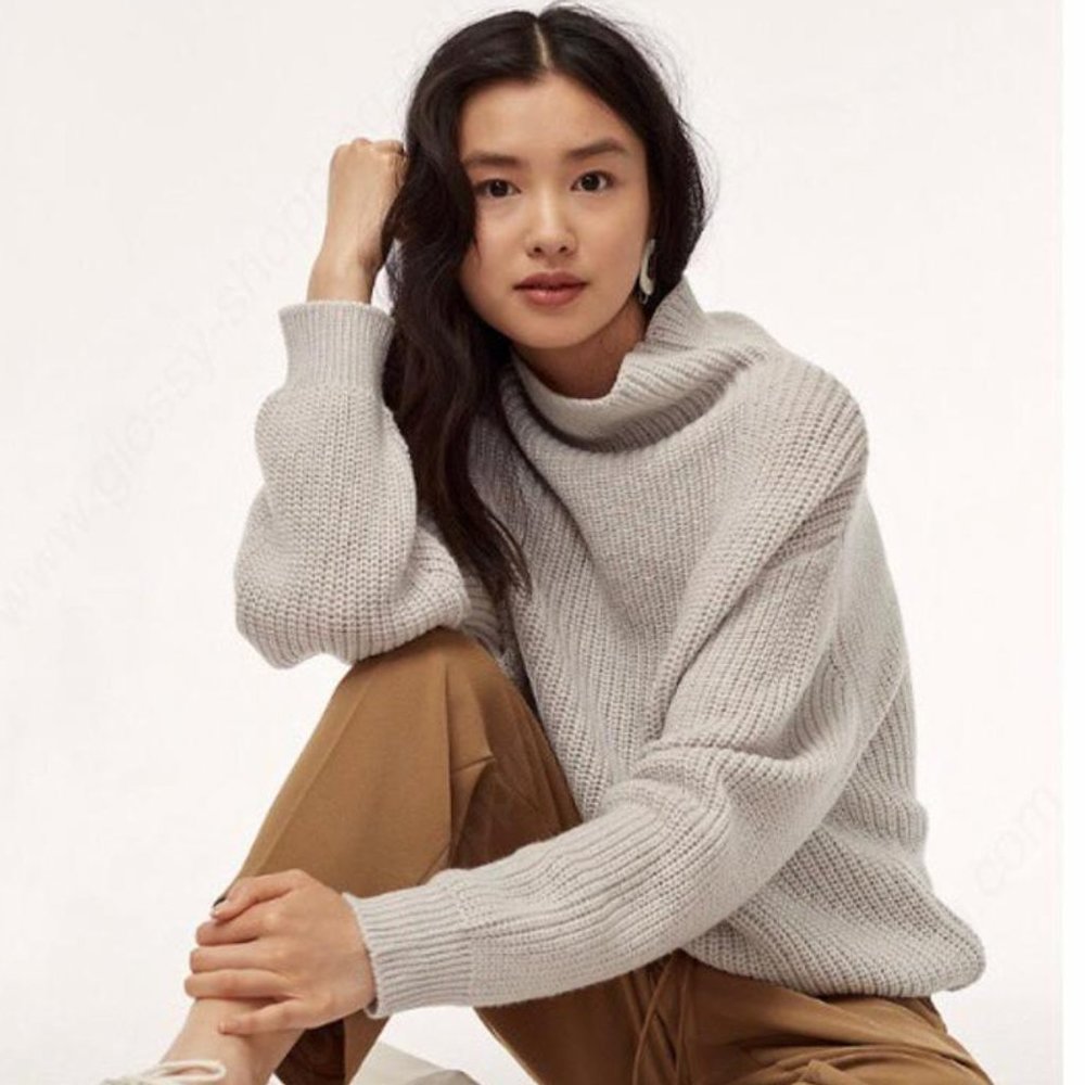 Wilfred Montpellier Turtleneck - Heather Birch, XXS